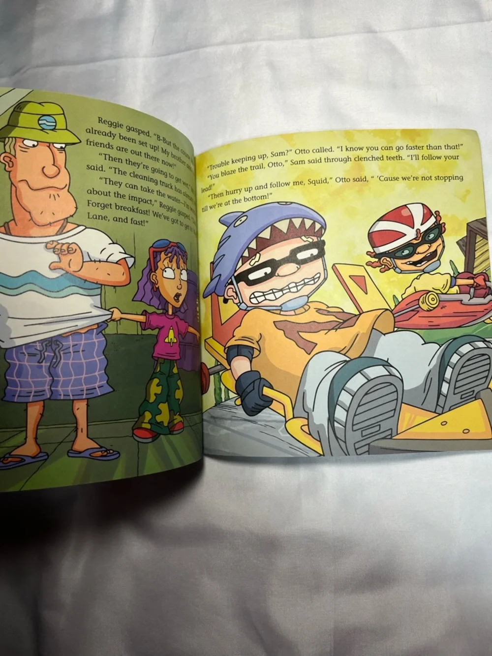 Rocket Power Hit the Streets Terry Collins 2003 Paperback Nickelodeon Vintage